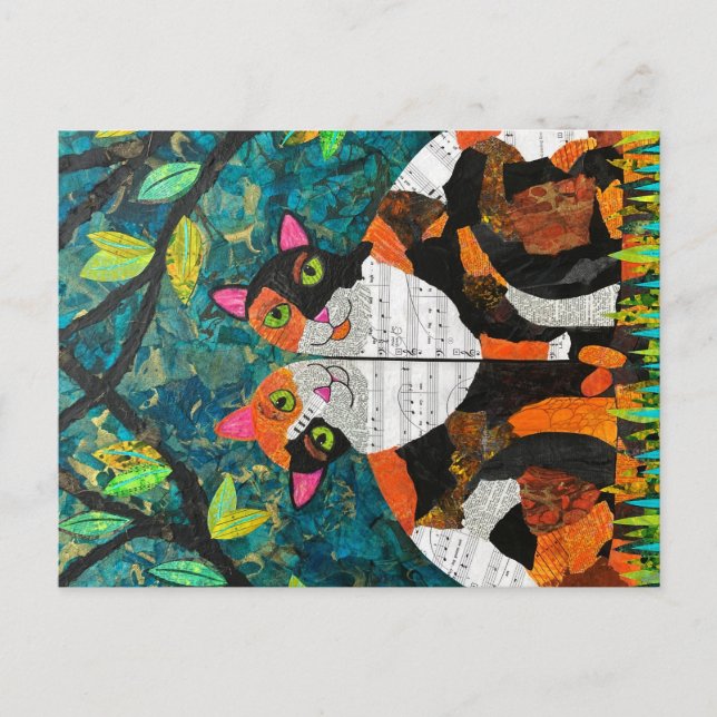 Cartão Postal Calico Love (Frente)