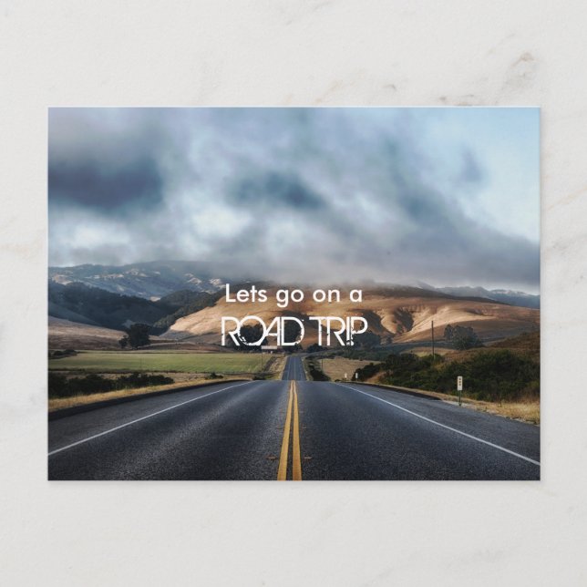 Cartão Postal Califórnia (Frente)