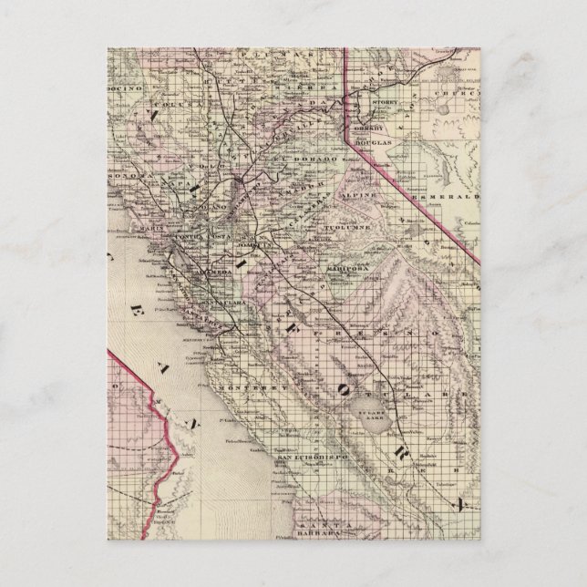 Cartão Postal Califórnia 7 (Frente)