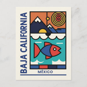 Cartão Postal Califórnia Baixa Moderna