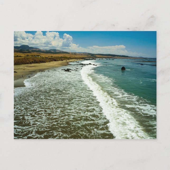 Cartão postal California Beach SB (Frente)