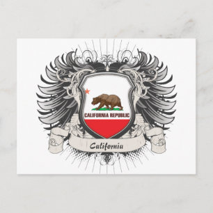 Cartão Postal California Crest