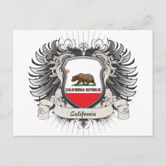 Cartão Postal California Crest