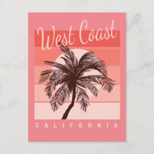Cartão Postal califórnia da costa oeste