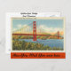 Cartão Postal California, Ponte Ouro Gate (Frente/Verso)