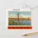 Cartão Postal California, Ponte Ouro Gate (Frente/Verso In Situ)