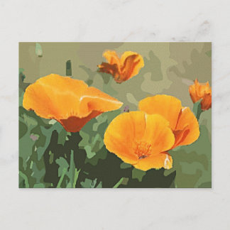 Cartão Postal California Poppy