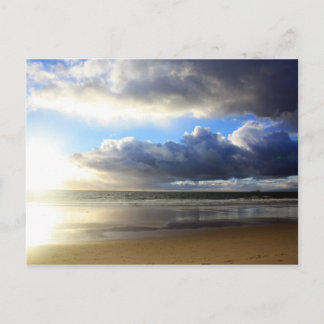 Cartão Postal Califórnia - praia de Manhattan. J