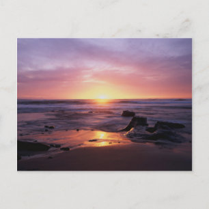 Cartão Postal Califórnia, San Diego, Sunset Cliffs, Sunset 4