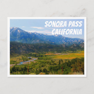 Cartão Postal Califórnia SR 108 Sonora Pass