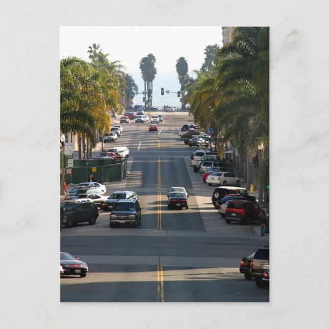 Cartão Postal California Street Ventura (Frente)