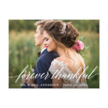 Caligrafia de Casamento para sempre Foto de agrade