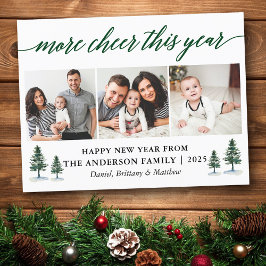 Cartão Postal Caligrafia Mais Saúde Este Ano 3 Fotografias