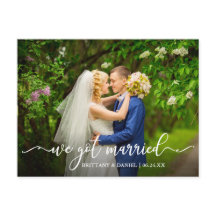 Caligrafia Moderna Que Nos Casamos Foto De Casamen