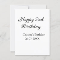 caligrafia simples minimalista feliz aniversário d