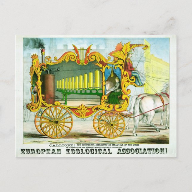 Cartão Postal Calliope - O Maravilhoso Operone (Frente)