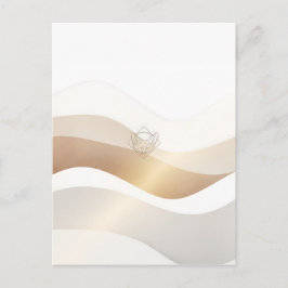 Cartão Postal Calm Desert Waves com Fennec Essence | Se Mínimo