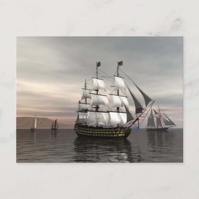 Cartão Postal Calm Morning (Frente)