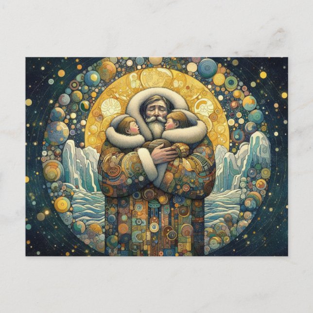 Cartão Postal "Calor Cósmico de Inverno" (Frente)