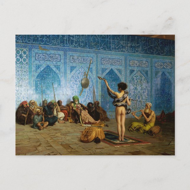 Cartão Postal Calor de Serpentes (Frente)