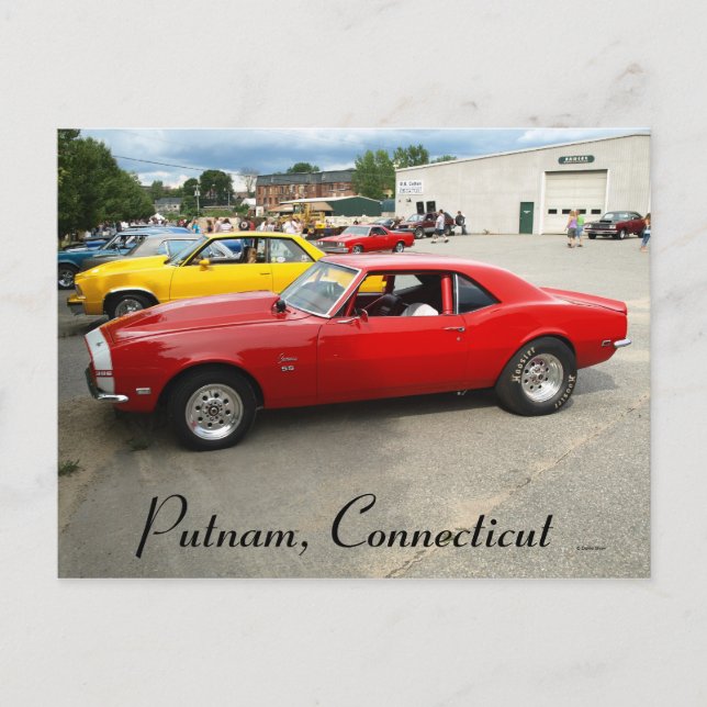 Cartão Postal Calor vermelho (Frente)