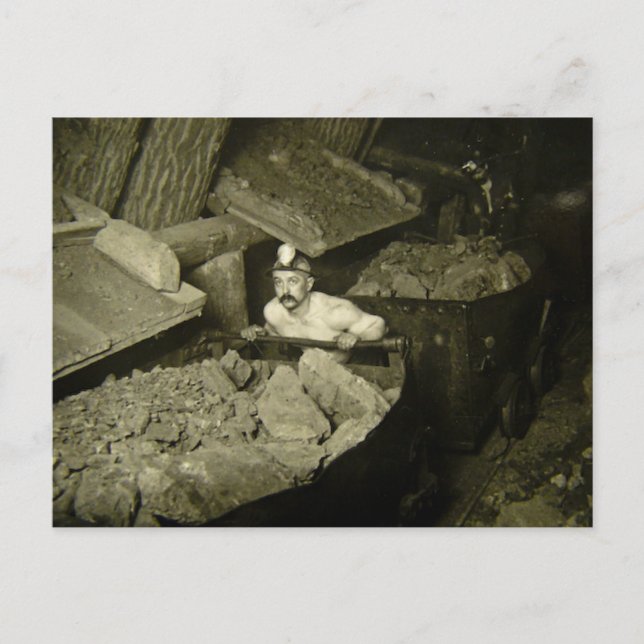 Cartão Postal Calumet e Hecla Mining Company Michigan (Frente)