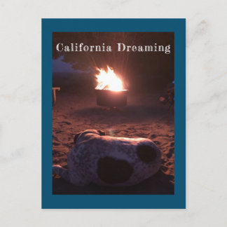 Cartão Postal Calvin, Cão Dormindo