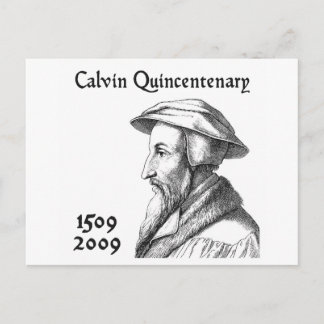 Cartão Postal Calvin Quincentenário