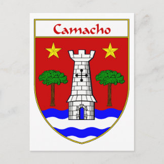 Cartão Postal Camacho Casaco de Braços/Proteção Familiar