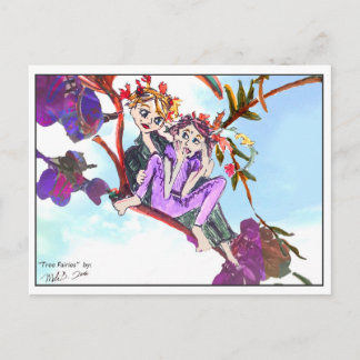 Cartão Postal Camadas de Árvore 1