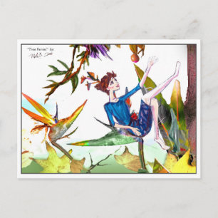 Cartão Postal Camadas de Árvore 3