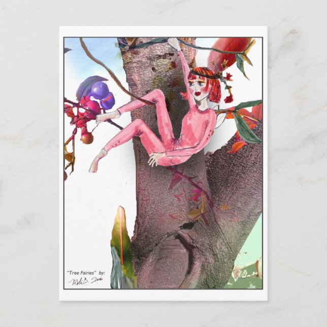 Cartão Postal Camadas de Árvore 5 (Frente)