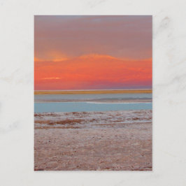 Cartão Postal Camadas do Deserto - Atacama Chile - Vertical