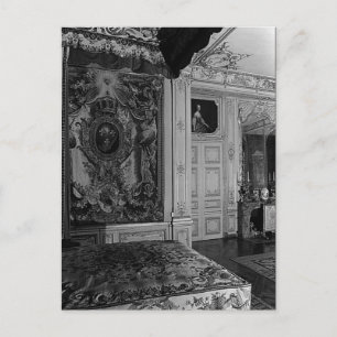Cartão Postal Câmara de dormir Luís XV do Palácio de Versalhes a