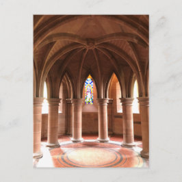 Cartão Postal Câmara Interna com Pilares, Mount Stuart, Escócia