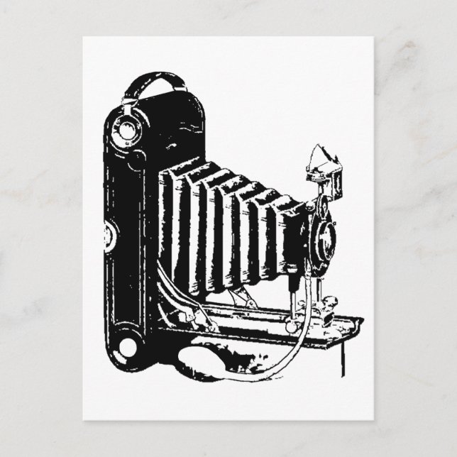 Cartão Postal Câmara Kodak Antiga (Frente)