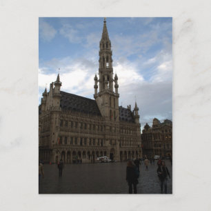 Cartão Postal Câmara Municipal de Bruxelas