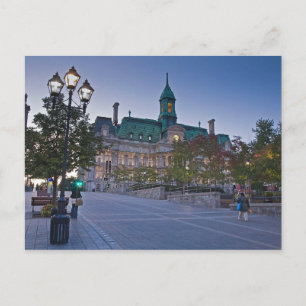 Cartão Postal Câmara Municipal de Montreal (Canadá)