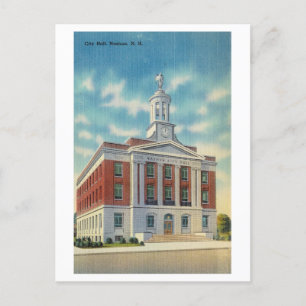 Cartão Postal Câmara Municipal de Nashua, New Hampshire, Viagens