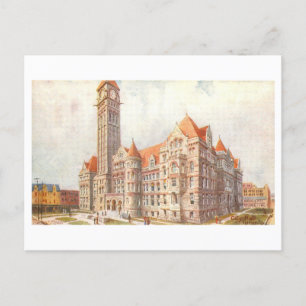 Cartão Postal Câmara Municipal de Toronto Canada Vintage