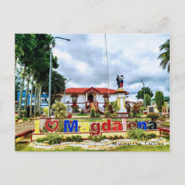 Cartão Postal Câmara Municipal Histórica de Magdalena em Laguna