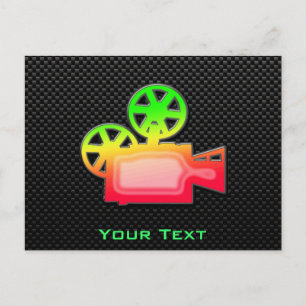 Cartão Postal Câmara para filmes elegantes