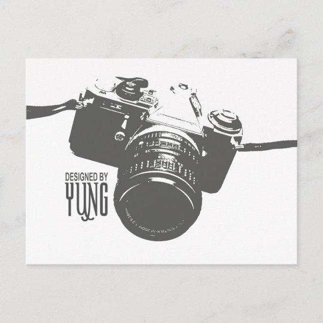 Cartão Postal Câmara Vintage (Frente)