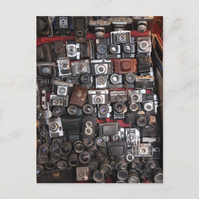 Cartão Postal Câmaras antigas (Frente)