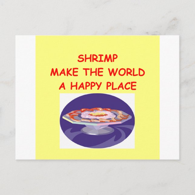 Cartão Postal camarões (Frente)