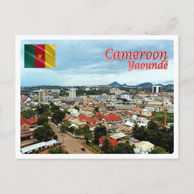 Cartão Postal Camarões - yaoundé - (Frente)