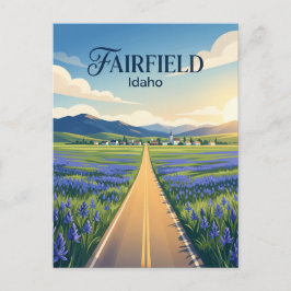 Cartão Postal Camas Prairie Idaho