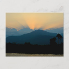 Cartão Postal Cambodia - sunset Kampot