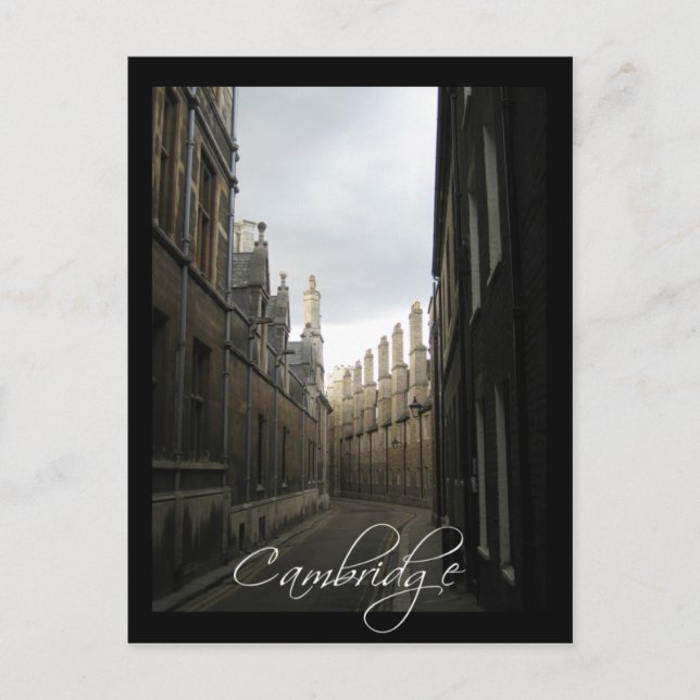 Cartão Postal Cambridge (Frente)