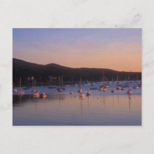 Cartão Postal Camden Harbor Sunrise